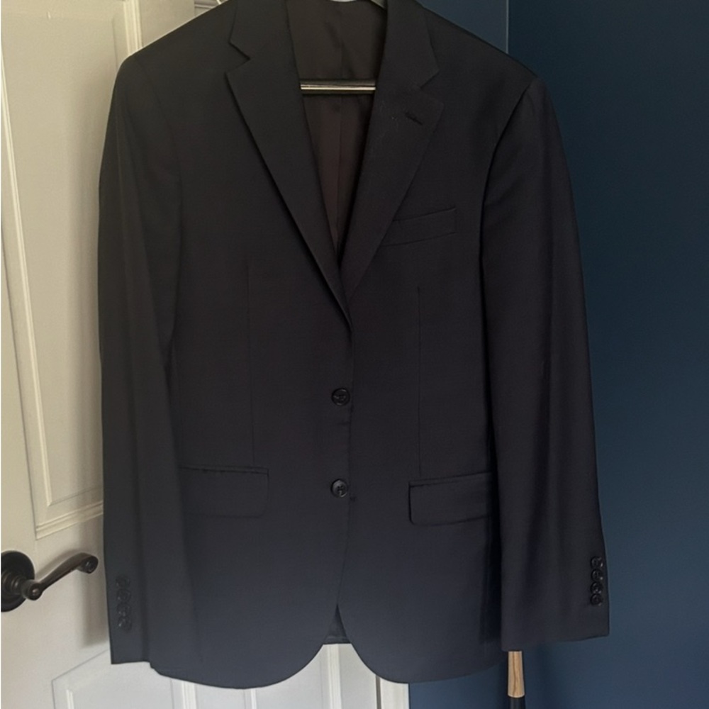 Jos. A. Bank Black Suit Timeless Elegance